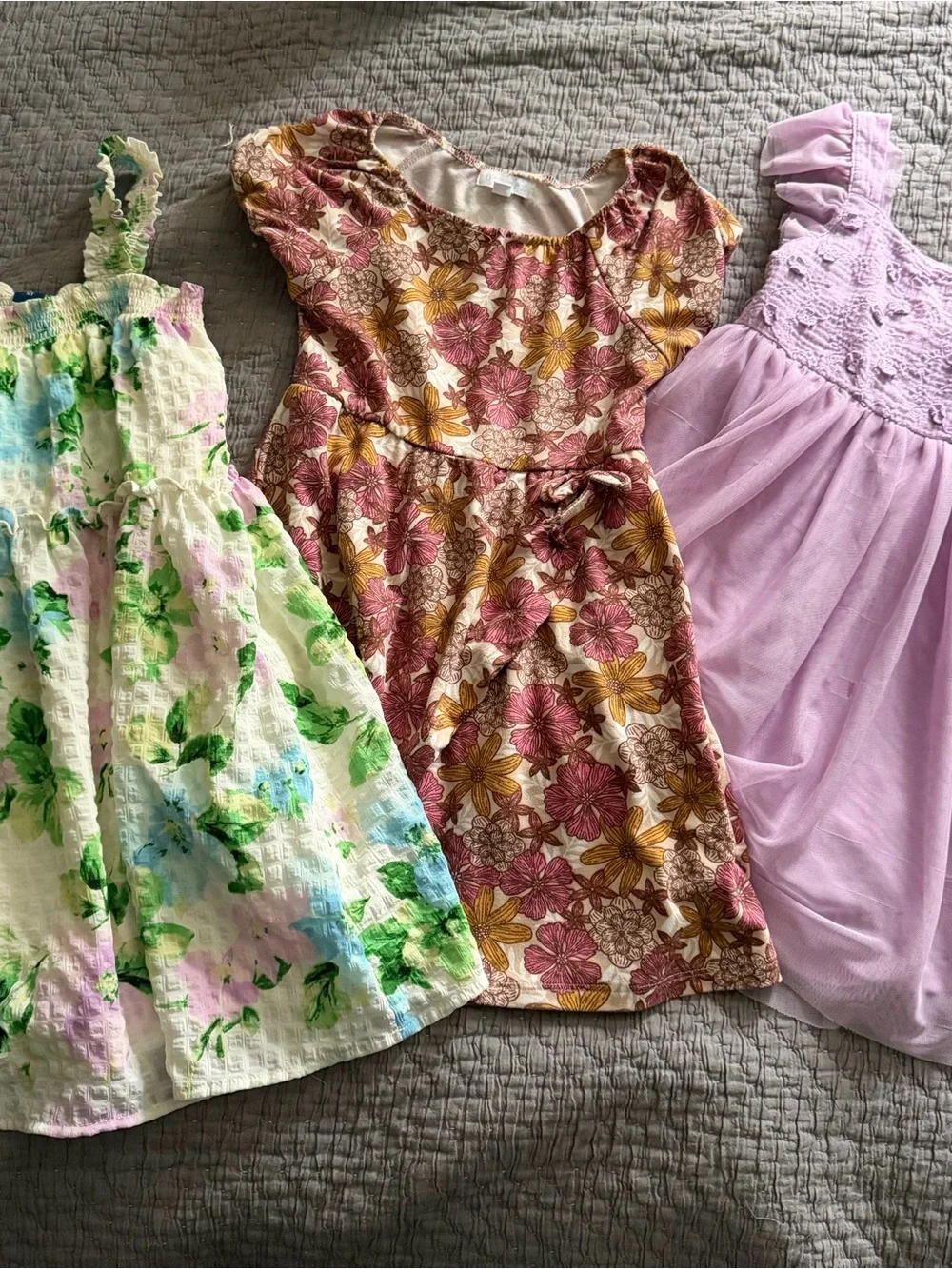 Girls 5T Dress Lot Bundle Old Navy Cat & Jack Floral – 3 Dresses
